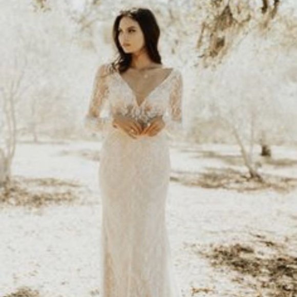 TARA LAUREN WEDDING DRESS - Picture 8 of 8